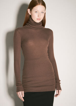 Rick Owens 羊毛衫  棕色 ric0257013