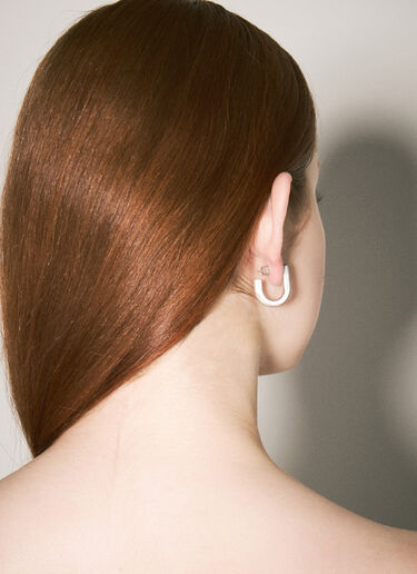 D-Ring Earring Rick Owens D-Ring Earring Silver ric0257022