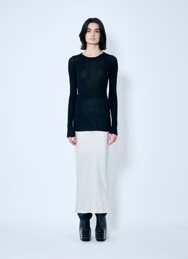 Rick Owens Dinge Midi Skirt Grey ric0259002