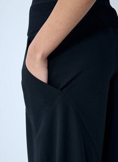 Rick Owens ハリウッド ボラン ブーツカット ジーンズ  ブラック ric0259010