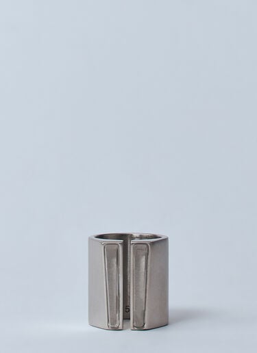 Imploded Ring Rick Owens Imploded Ring Silver ric0259026