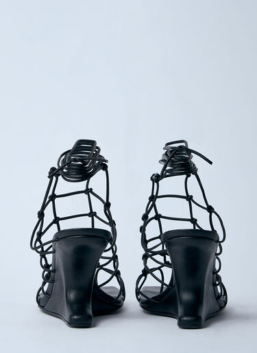 Hollywood Web Cantilever 8センチヒールサンダル Rick Owens Hollywood Web Cantilever 8センチヒールサンダル ブラック ric0260012
