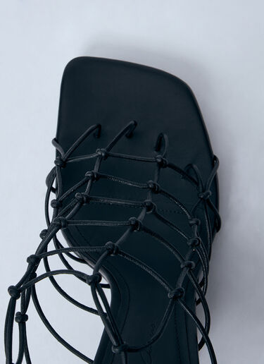 Hollywood Web Cantilever 8センチヒールサンダル Rick Owens Hollywood Web Cantilever 8センチヒールサンダル ブラック ric0260012