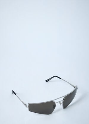 Rick Owens Stainless Steel Sunglasses Grey ric0359007