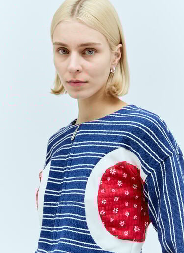 Bubble Cardi Top Reward If Found Bubble Cardi Top Blue rif0256008