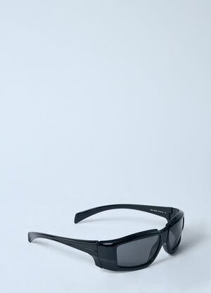 Rick Owens Rectangular Sunglases Black ris0353002