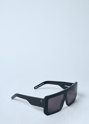 Rick Owens Documenta 太阳镜 黑色 ris0355002