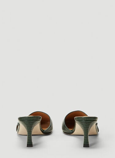 Cut-Out Heeled Mules Reike Nen Cut-Out Heeled Mules Green rkn0241004