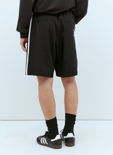 Logo Print Track Shorts Y-3 x Real Madrid Logo Print Track Shorts Black rma0156010