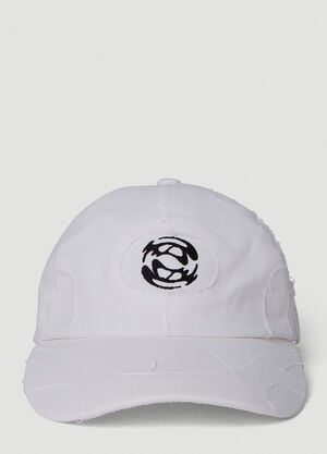 Rombaut Logo Motif Baseball Cap White rmb0348006