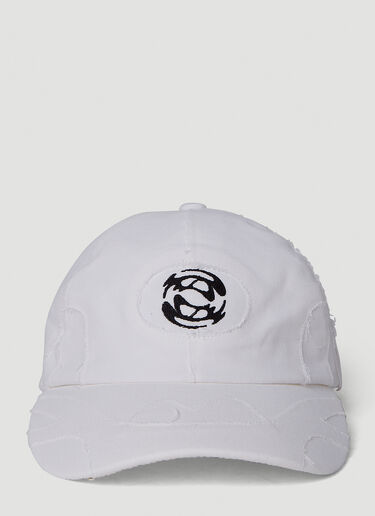 Rombaut Logo Motif Baseball Cap White rmb0348006