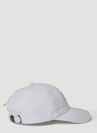 Logo Motif Baseball Cap Rombaut Logo Motif Baseball Cap White rmb0348006