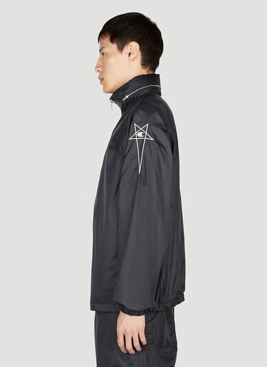 Rick Owens x Champion Mountain Windbreaker Jacket Black roc0153001