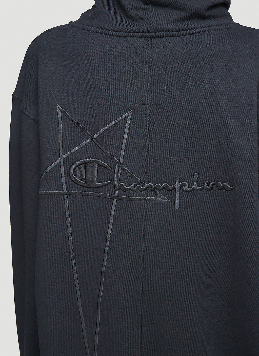 Rick Owens X Champion Jumbo Hooded Sweatshirt | LN-CC