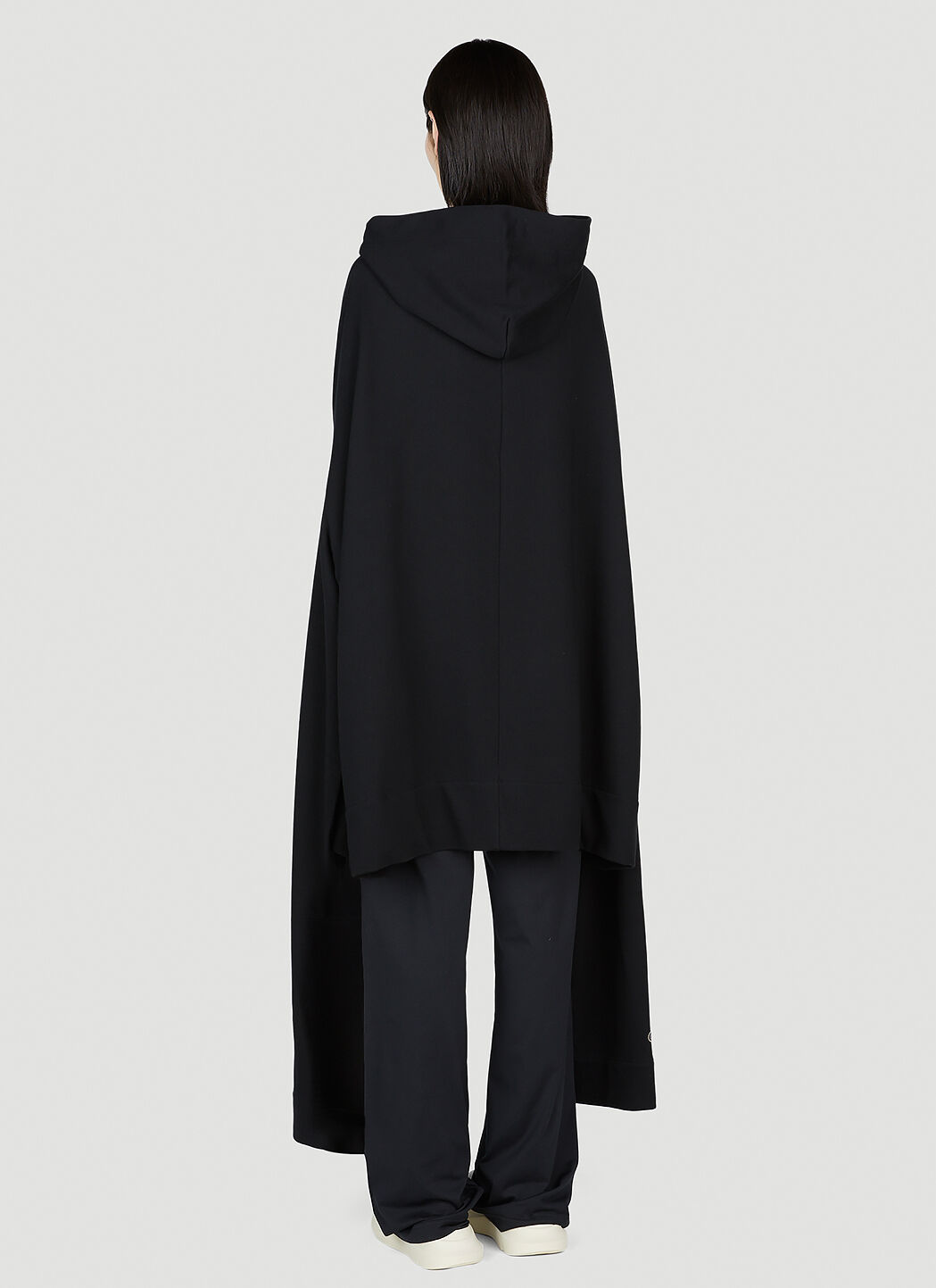 Rick Owens x Champion Trench Coat in Black | FWRD