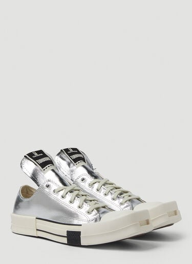 TURBODRK Low Top Sneakers Rick Owens x Converse TURBODRK Low Top Sneakers Silver roc0348002