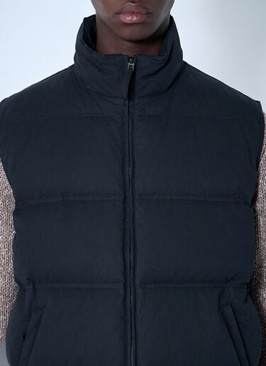 The Row Gettler Reversible Down Vest Black row0152009
