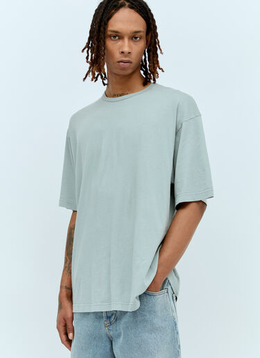Steven Overzised T-Shirt The Row Steven Overzised T-Shirt Blue row0156002
