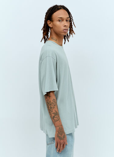 Steven Overzised T-Shirt The Row Steven Overzised T-Shirt Blue row0156002