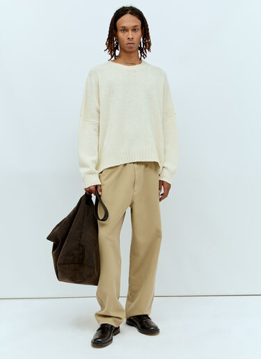 The Row Marlon 长裤 米色 row0156012