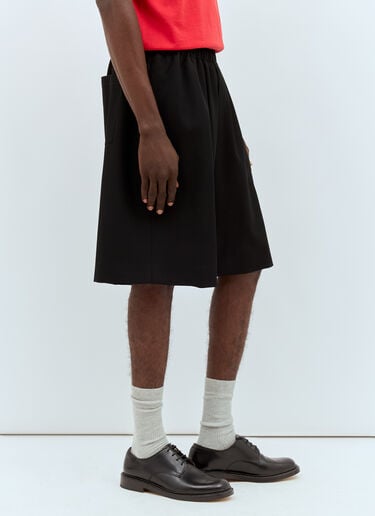 Bedimi Wool Shorts The Row Bedimi Wool Shorts Black row0157004