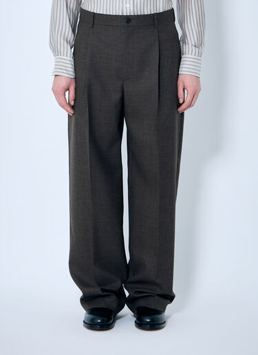 Shelley Wool Pants The Row Shelley Wool Pants Brown row0159004
