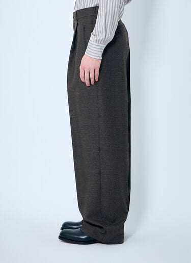 The Row Shelley Wool Pants Brown row0159004