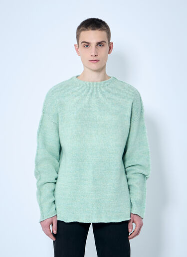The Row Mumford Sweater Green row0159006