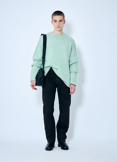 The Row Mumford Sweater Green row0159006
