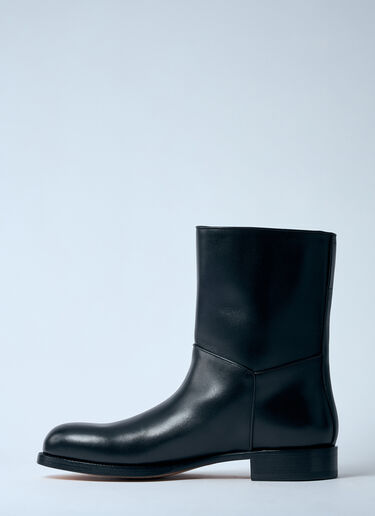 Nobilis Leather Boots The Row Nobilis Leather Boots Black row0159011