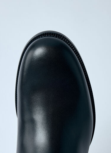 Nobilis Leather Boots The Row Nobilis Leather Boots Black row0159011