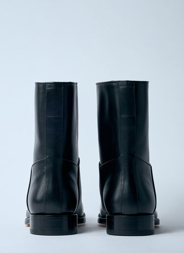 Nobilis Leather Boots The Row Nobilis Leather Boots Black row0159011