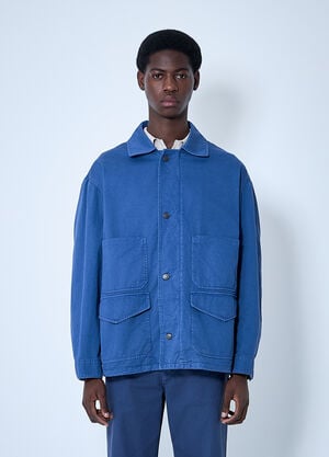 The Row Joshua Jacket Blue row0160005