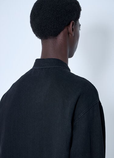 The Row Penn Shirt Black row0160006