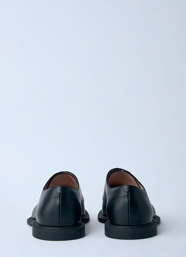 The Row Novus Derby Shoe Black row0160014