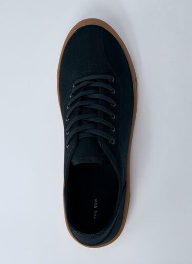 Canvas Sneakers The Row Canvas Sneakers Black row0160015