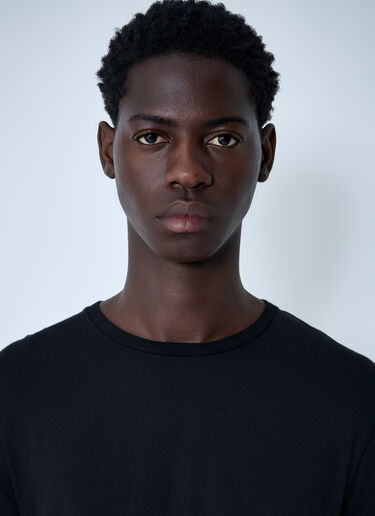 Leon Long Sleeve T-Shirt The Row Leon Long Sleeve T-Shirt Black row0160022