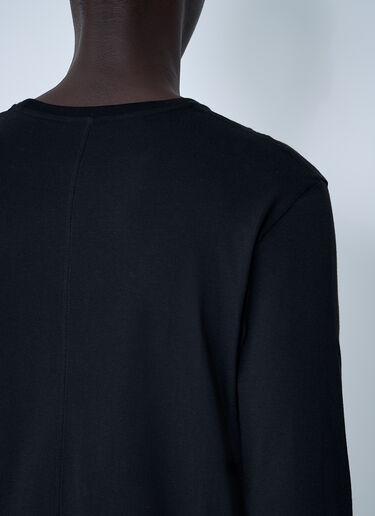 Leon Long Sleeve T-Shirt The Row Leon Long Sleeve T-Shirt Black row0160022
