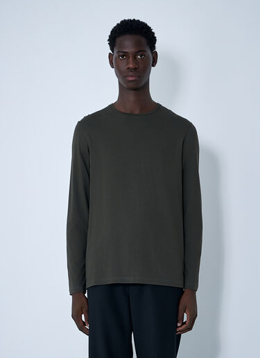 Leon Long Sleeve T-Shirt The Row Leon Long Sleeve T-Shirt Grey row0160023