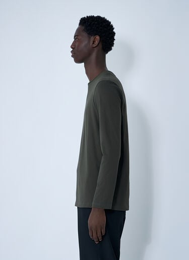 The Row Leon Long Sleeve T-Shirt Grey row0160023
