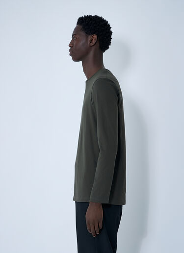 Leon Long Sleeve T-Shirt The Row Leon Long Sleeve T-Shirt Grey row0160023
