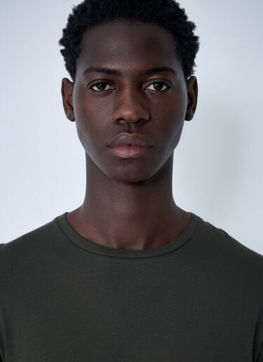 The Row Leon Long Sleeve T-Shirt Grey row0160023