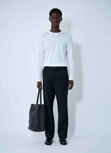 The Row Leon Long Sleeve T-Shirt White row0160024