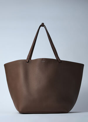 The Row Extra Large Park Tote Bag Olive row0160030