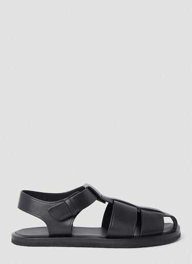 Fisherman Sandals The Row Fisherman Sandals Black row0251023