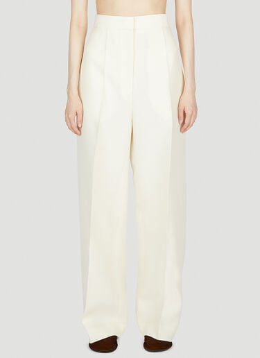 The Row Gordon Pants White row0253007