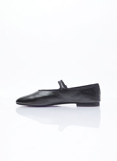 Boheme MJ Leather Flats The Row Boheme MJ Leather Flats Black row0253032