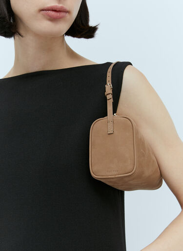 90's Suede Handbag The Row 90's Suede Handbag Brown row0253039