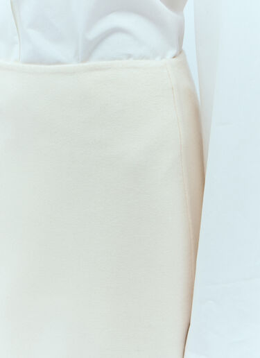 Bartellette Midi Skirt The Row Bartellette Midi Skirt Beige row0255002
