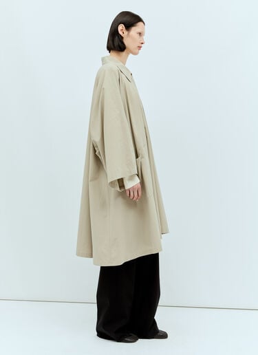 The Row Leninster Trench Coat Khaki row0256016